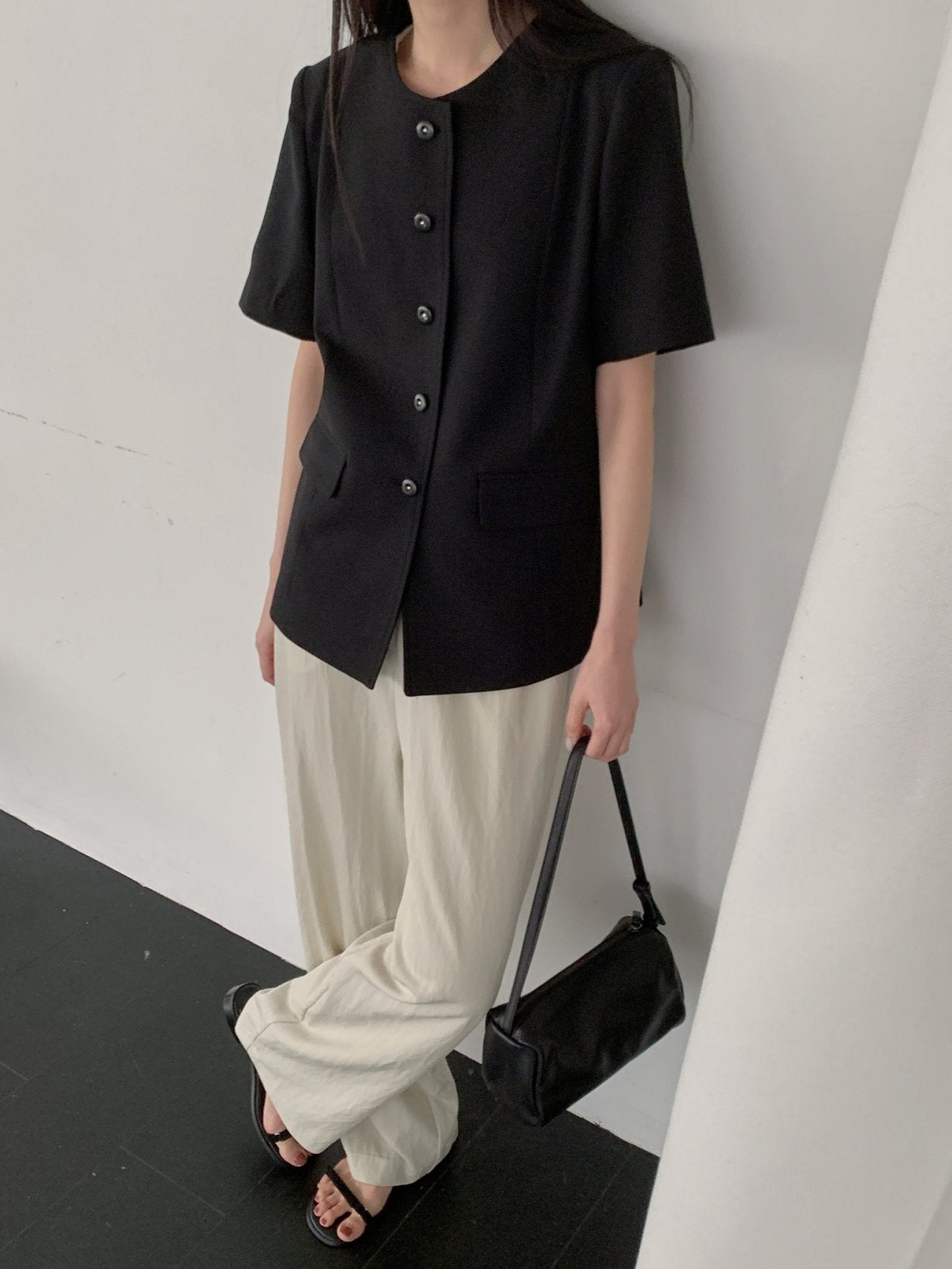 Enne darts pants-3col