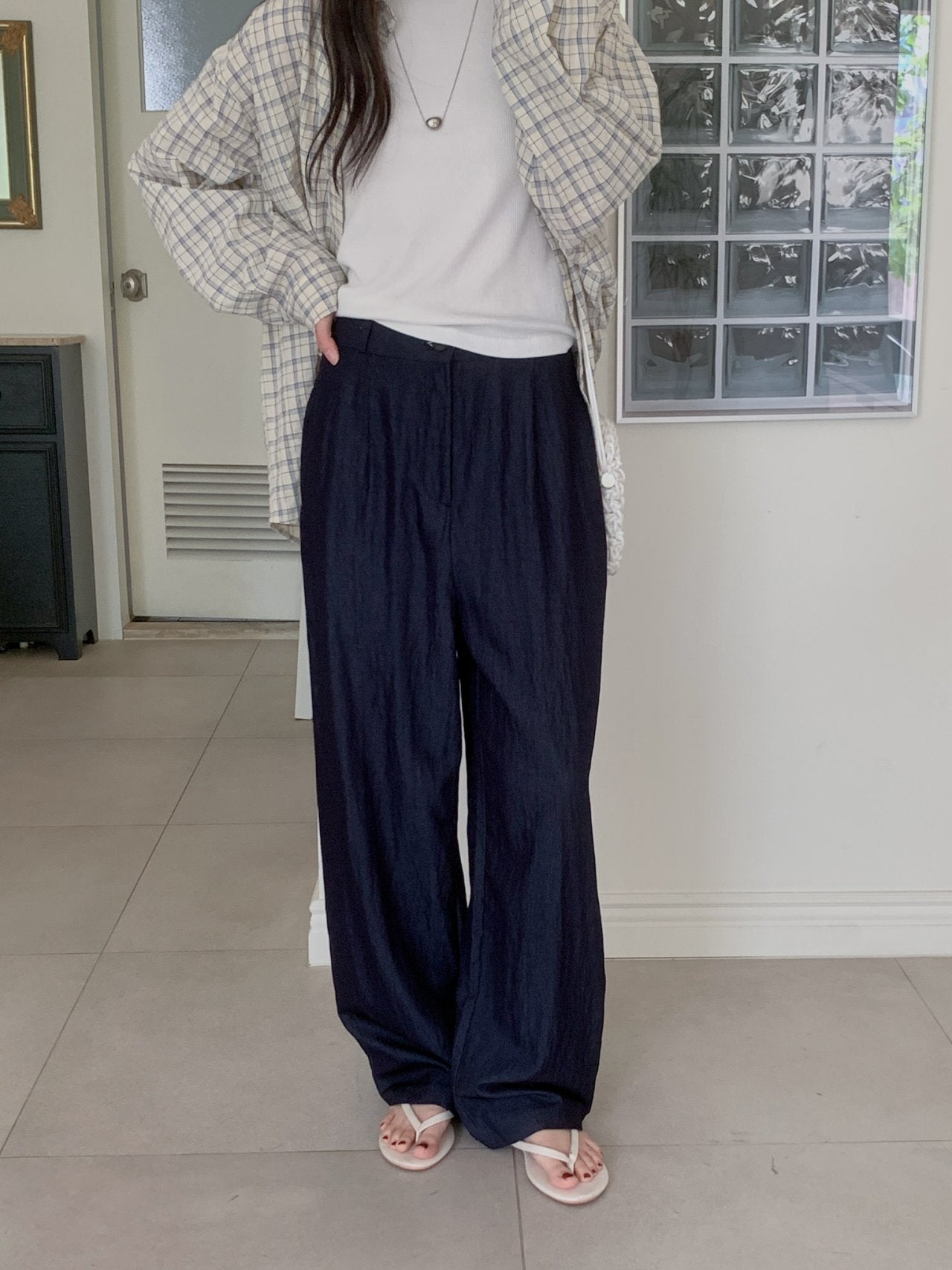 Enne darts pants-3col