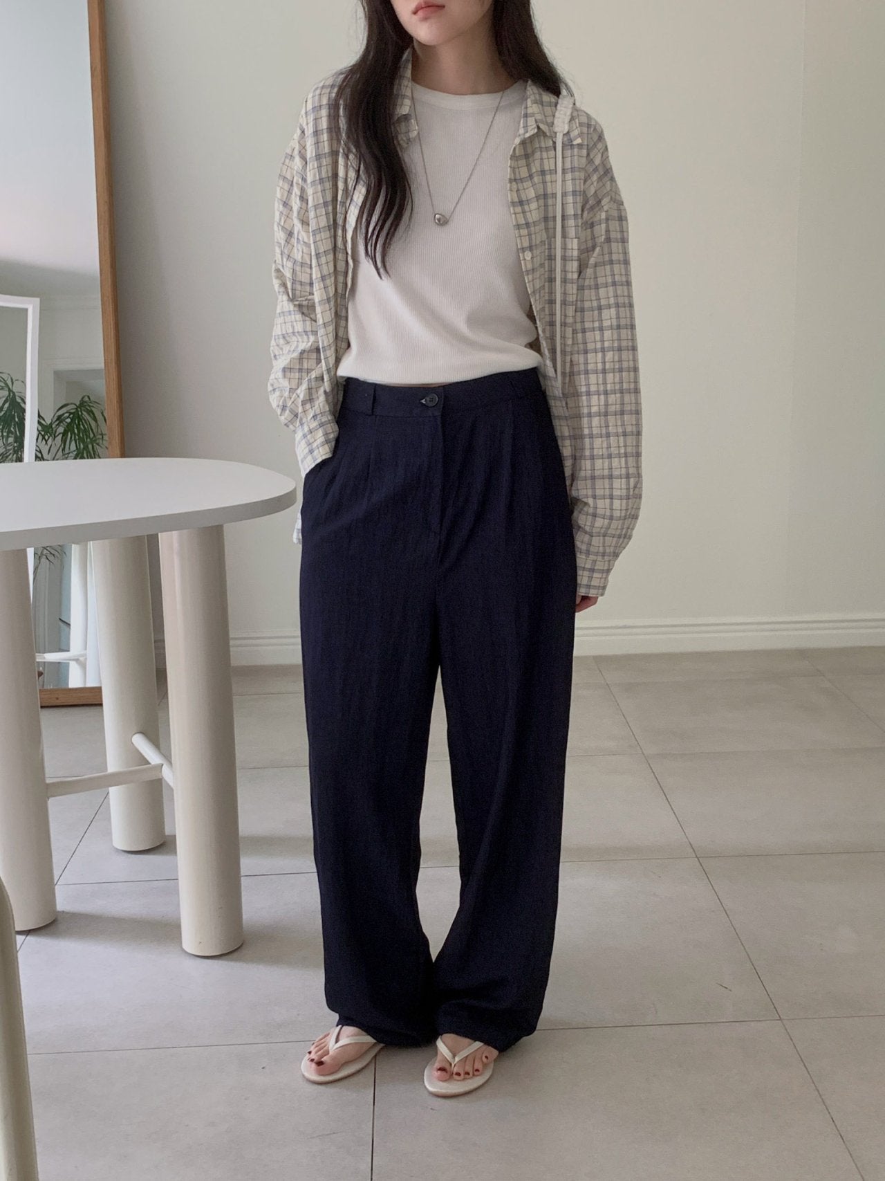Enne darts pants-3col