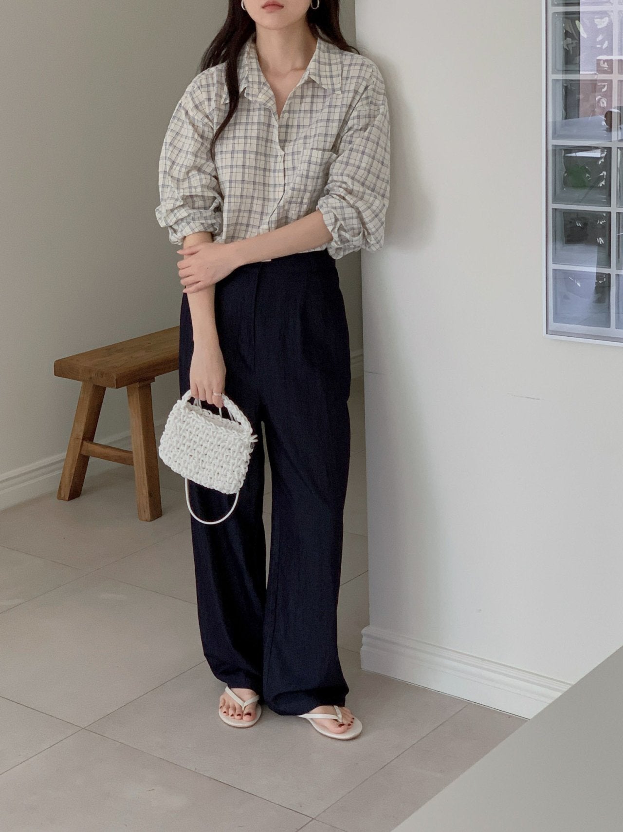 Enne darts pants-3col