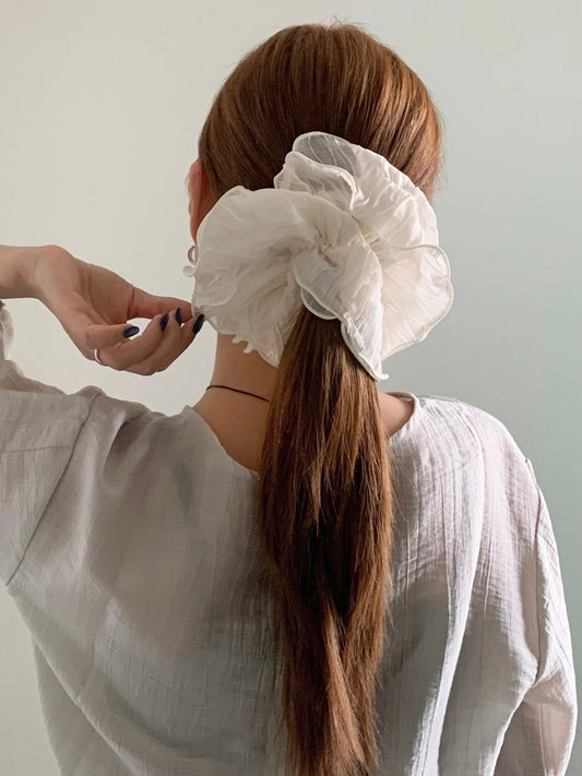 Chiffon scrunchies