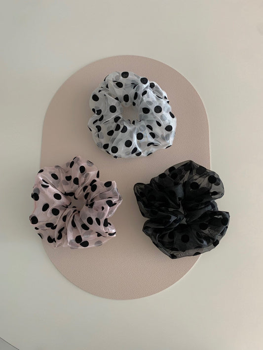 Dot scrunchies