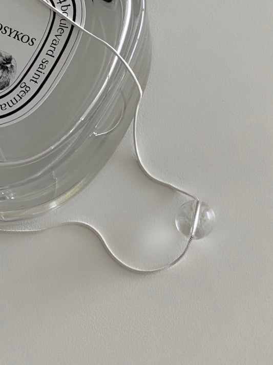 clear water necklace