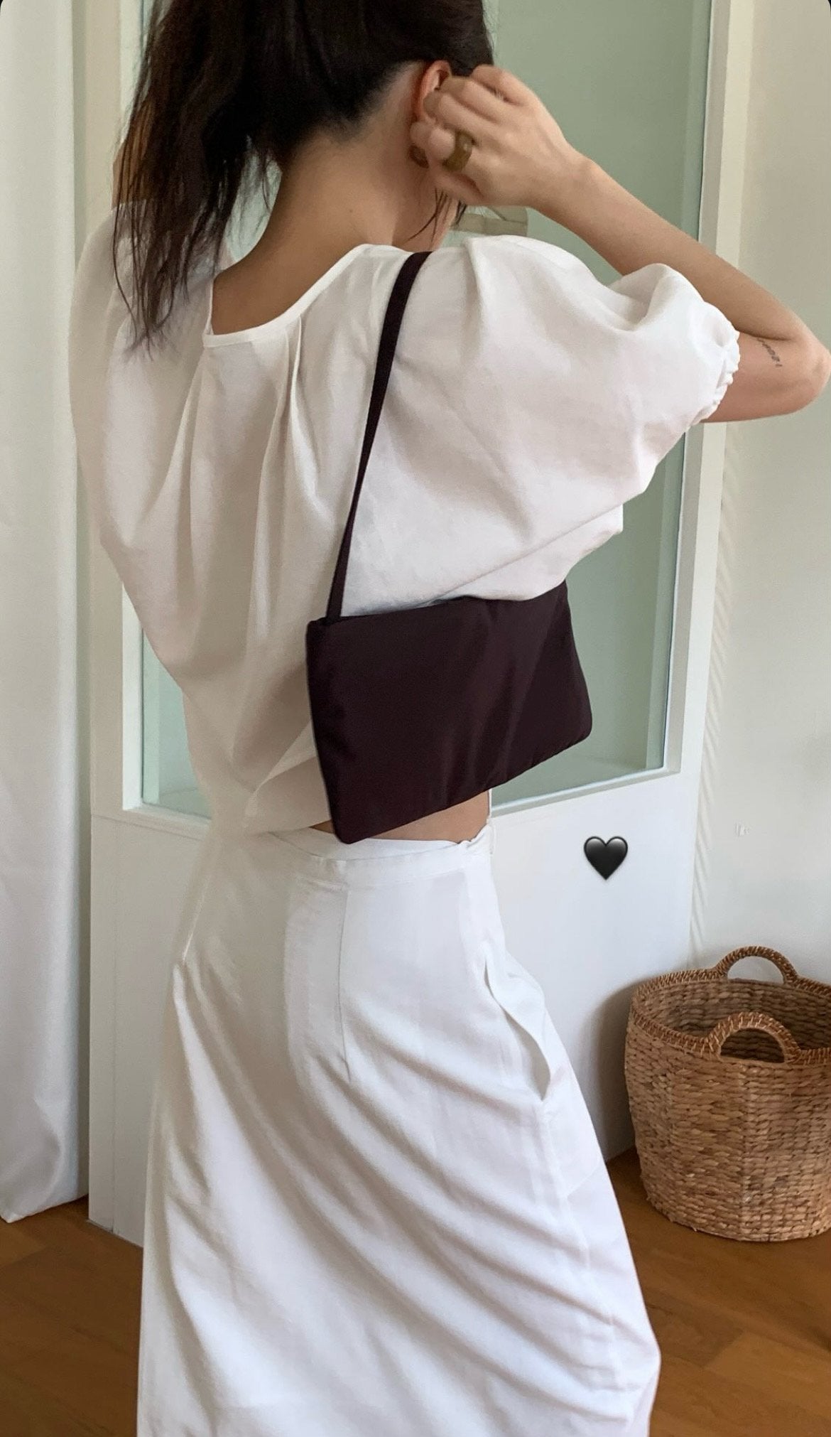 deondo lin pocket wrap skirt-2col