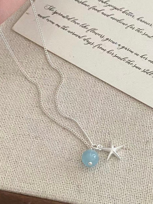 Sea star necklace