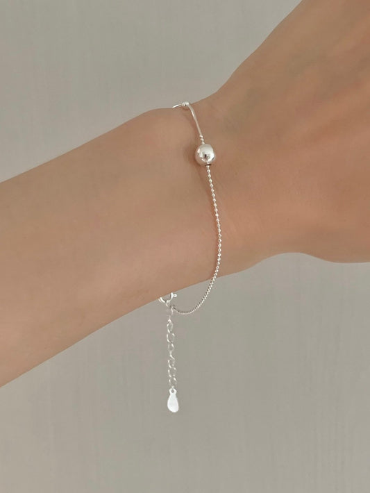 mix silver ball bracelet
