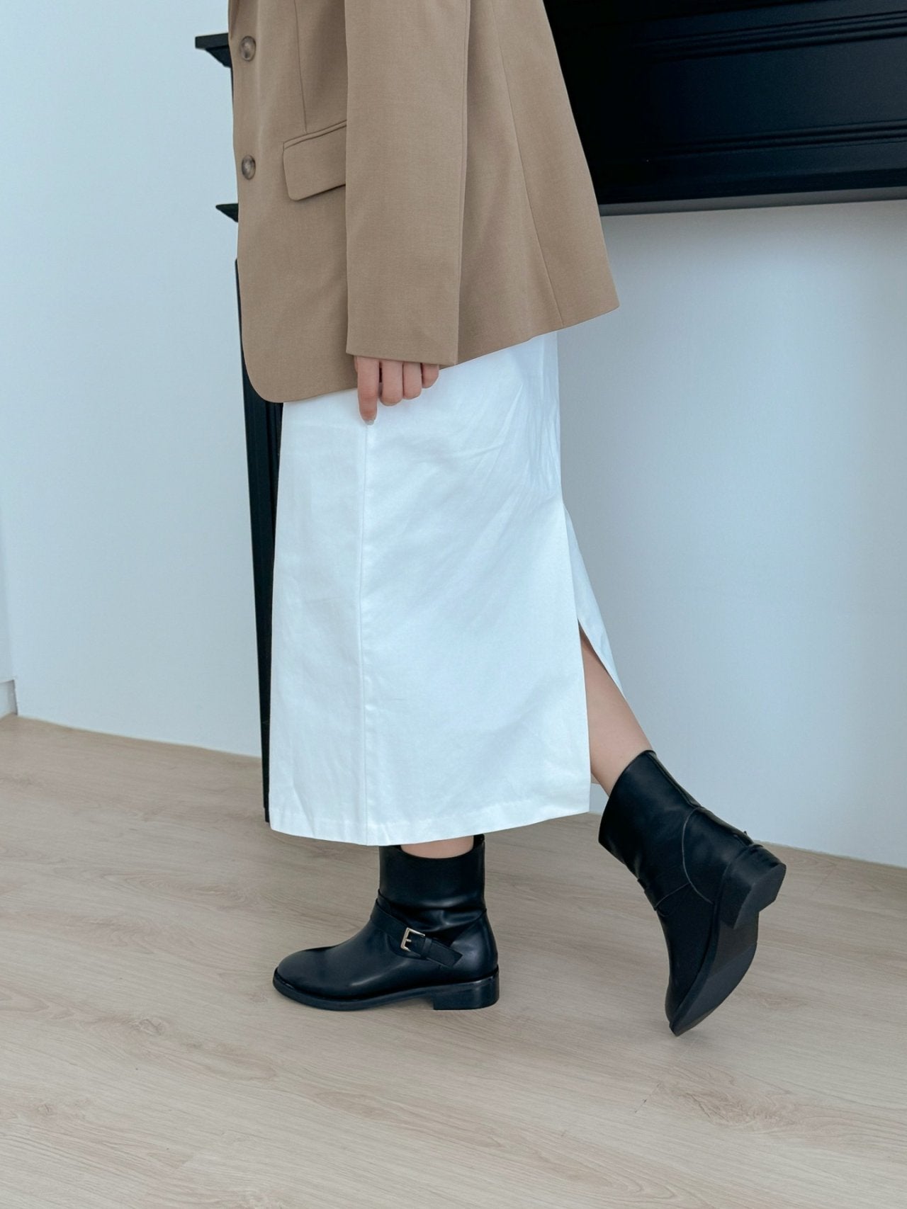 short buckle rider boots