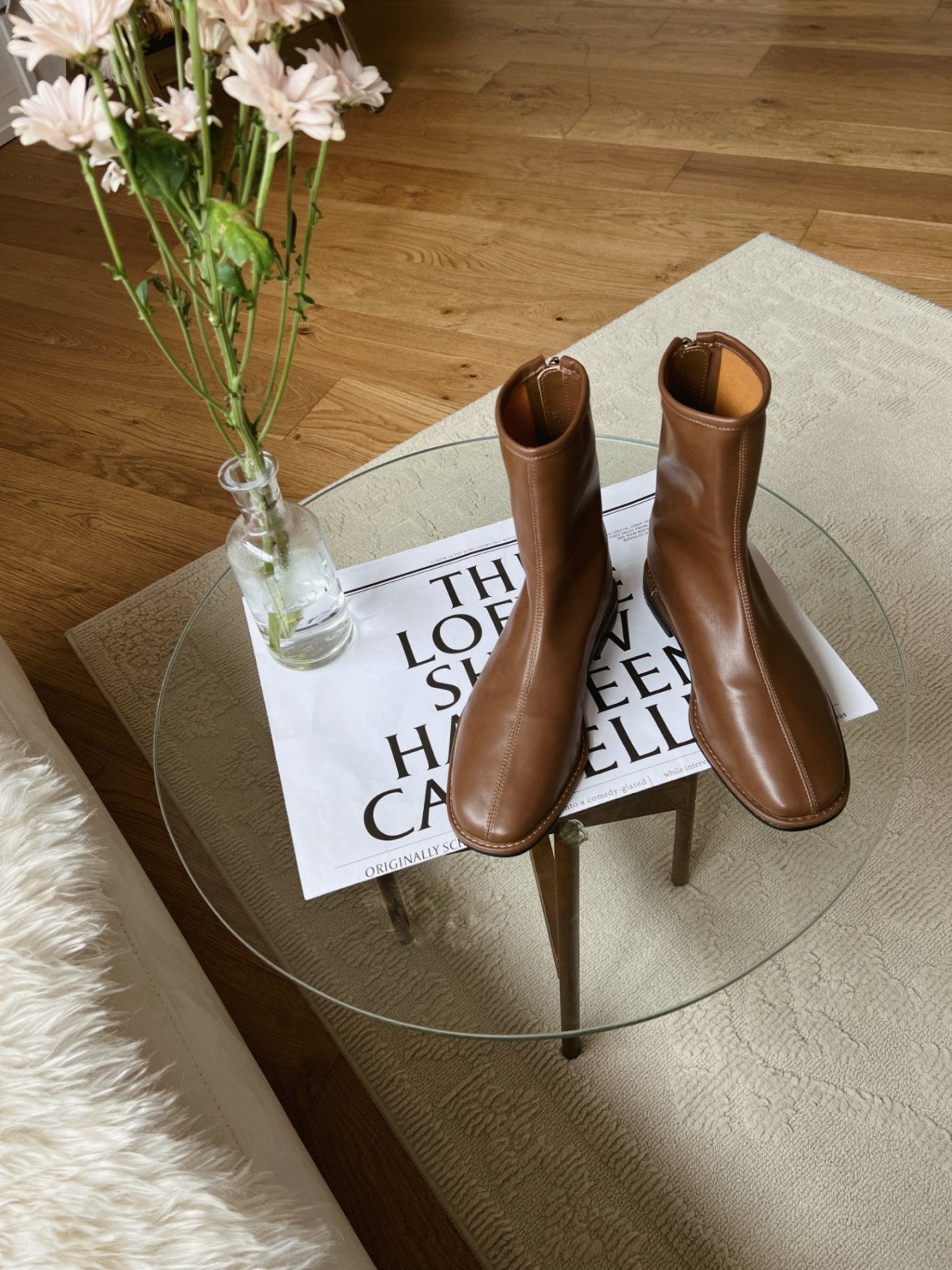 Madeleine stitch ankle boots-2col