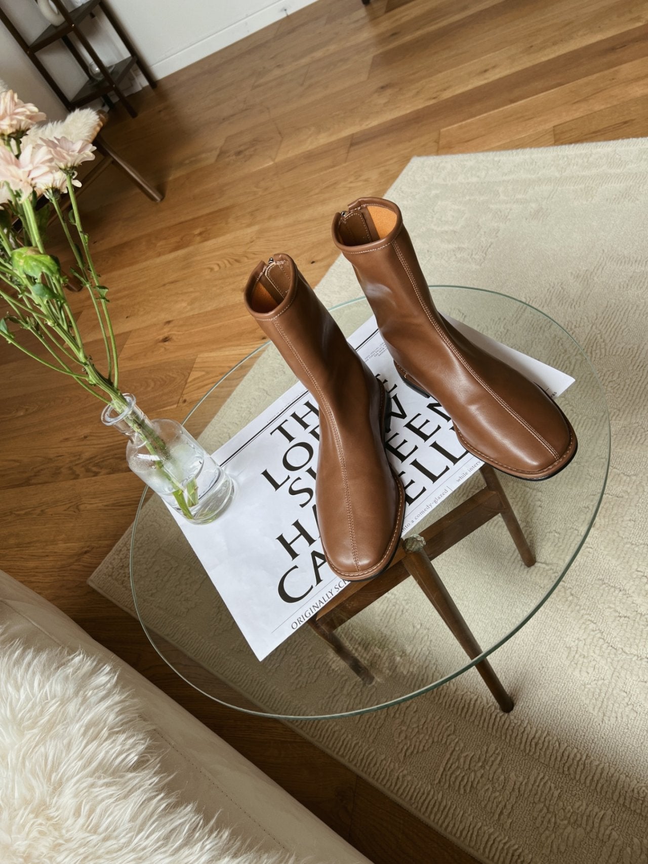 Madeleine stitch ankle boots-2col