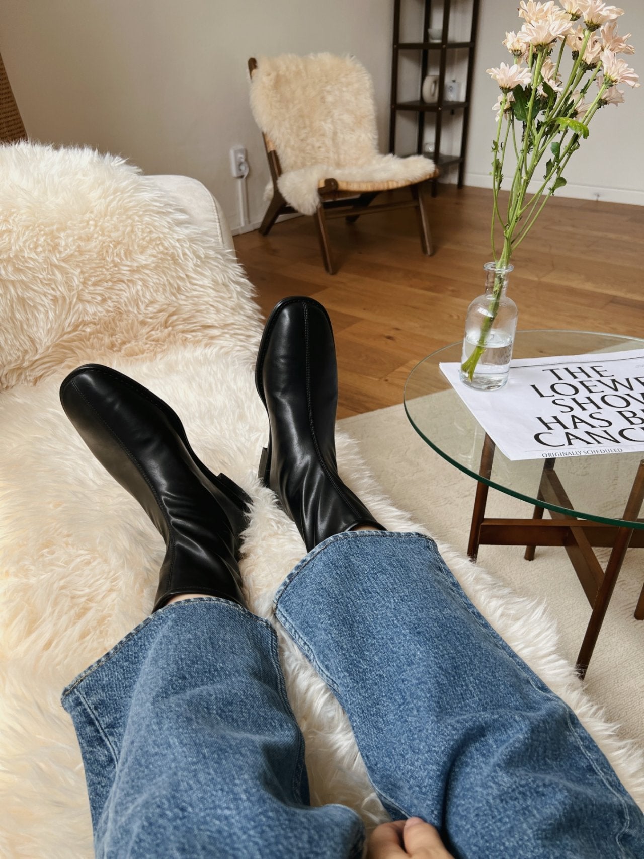 Madeleine stitch ankle boots-2col