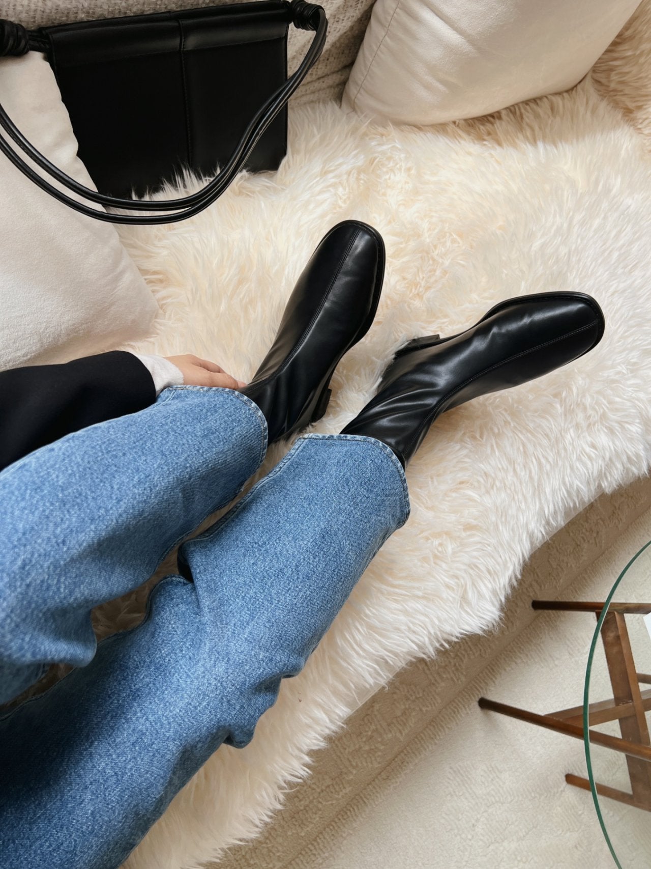 Madeleine stitch ankle boots-2col