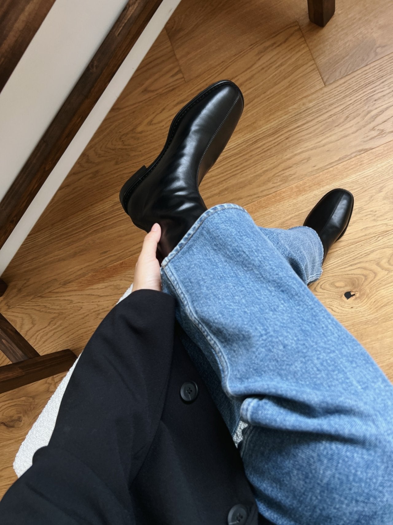 Madeleine stitch ankle boots-2col