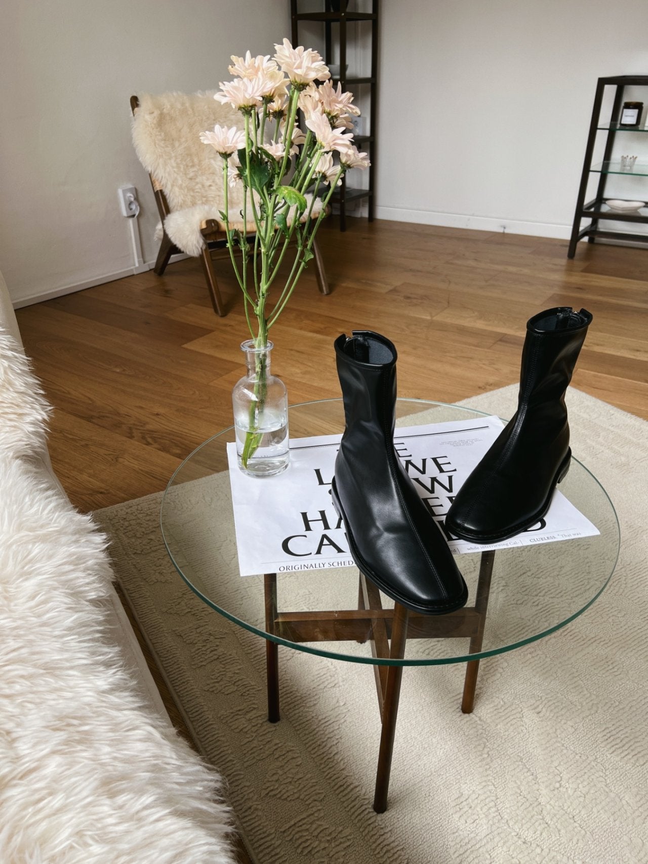 Madeleine stitch ankle boots-2col