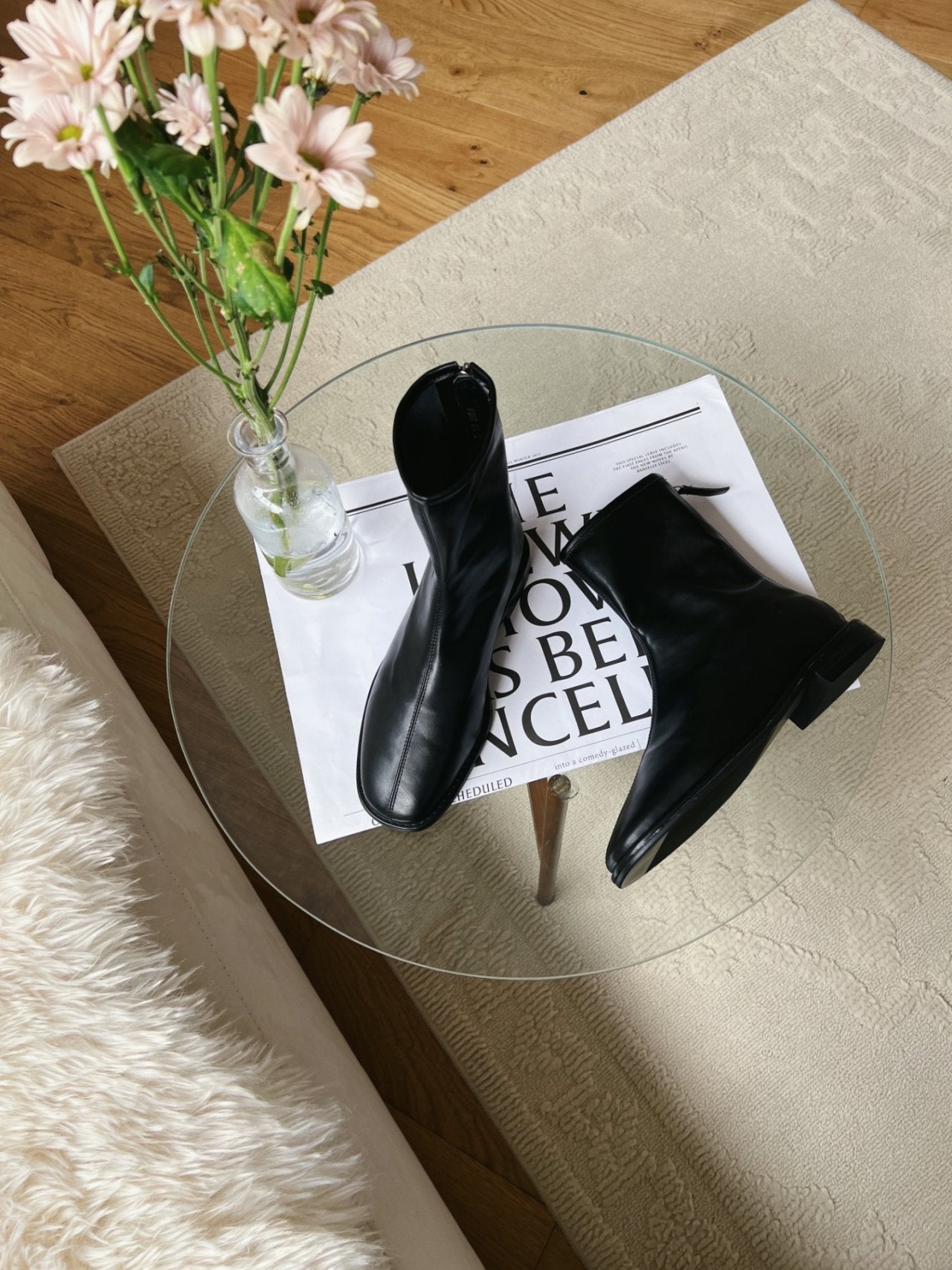 Madeleine stitch ankle boots-2col