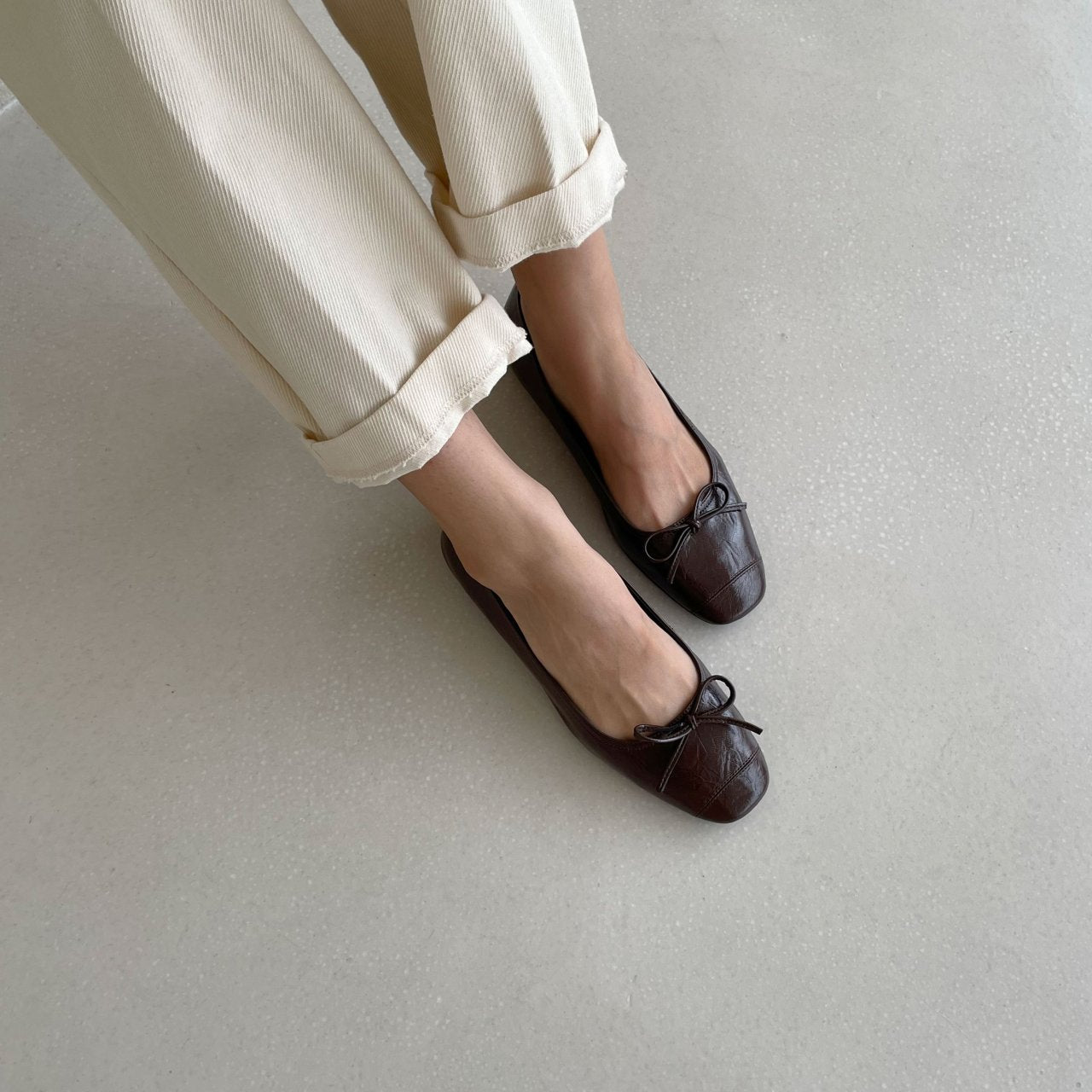 sol autumn ribbon flat