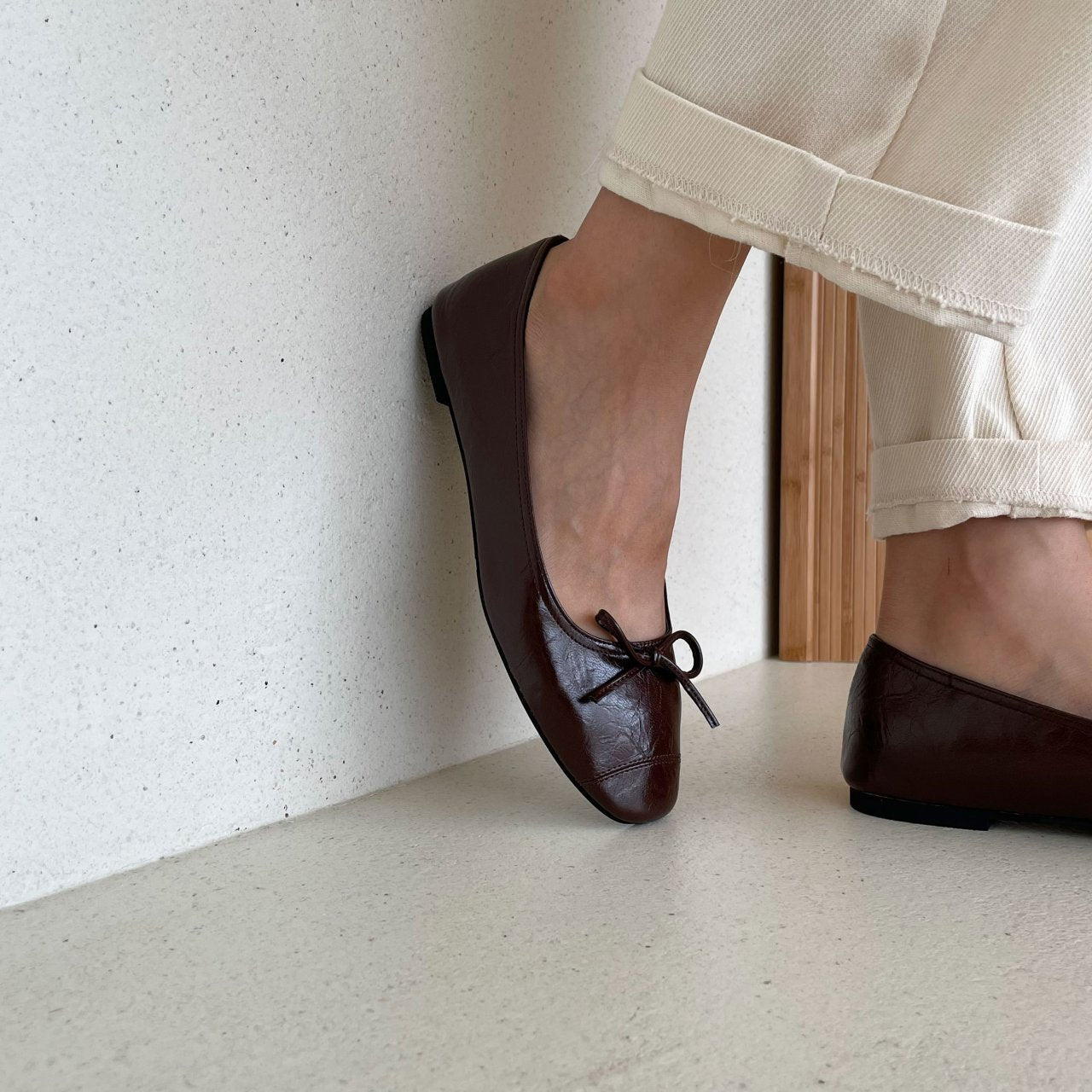 sol autumn ribbon flat