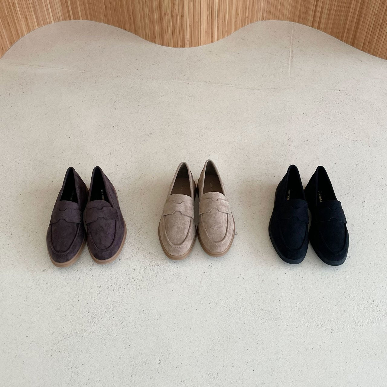 sol Daily suede loafers