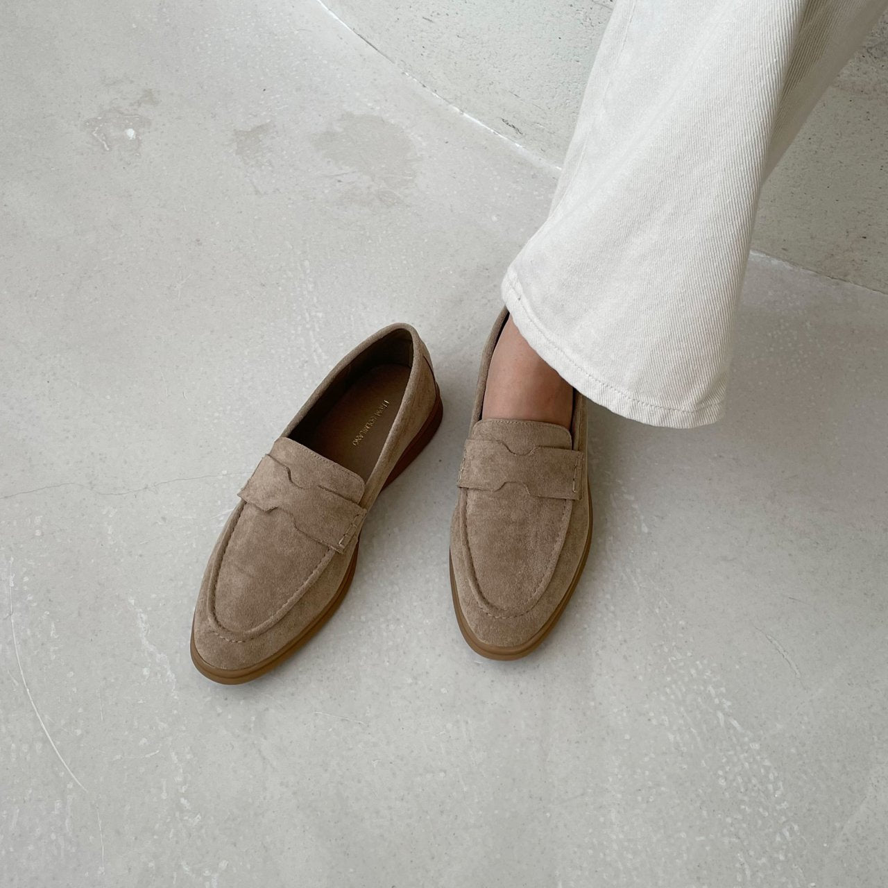 sol Daily suede loafers