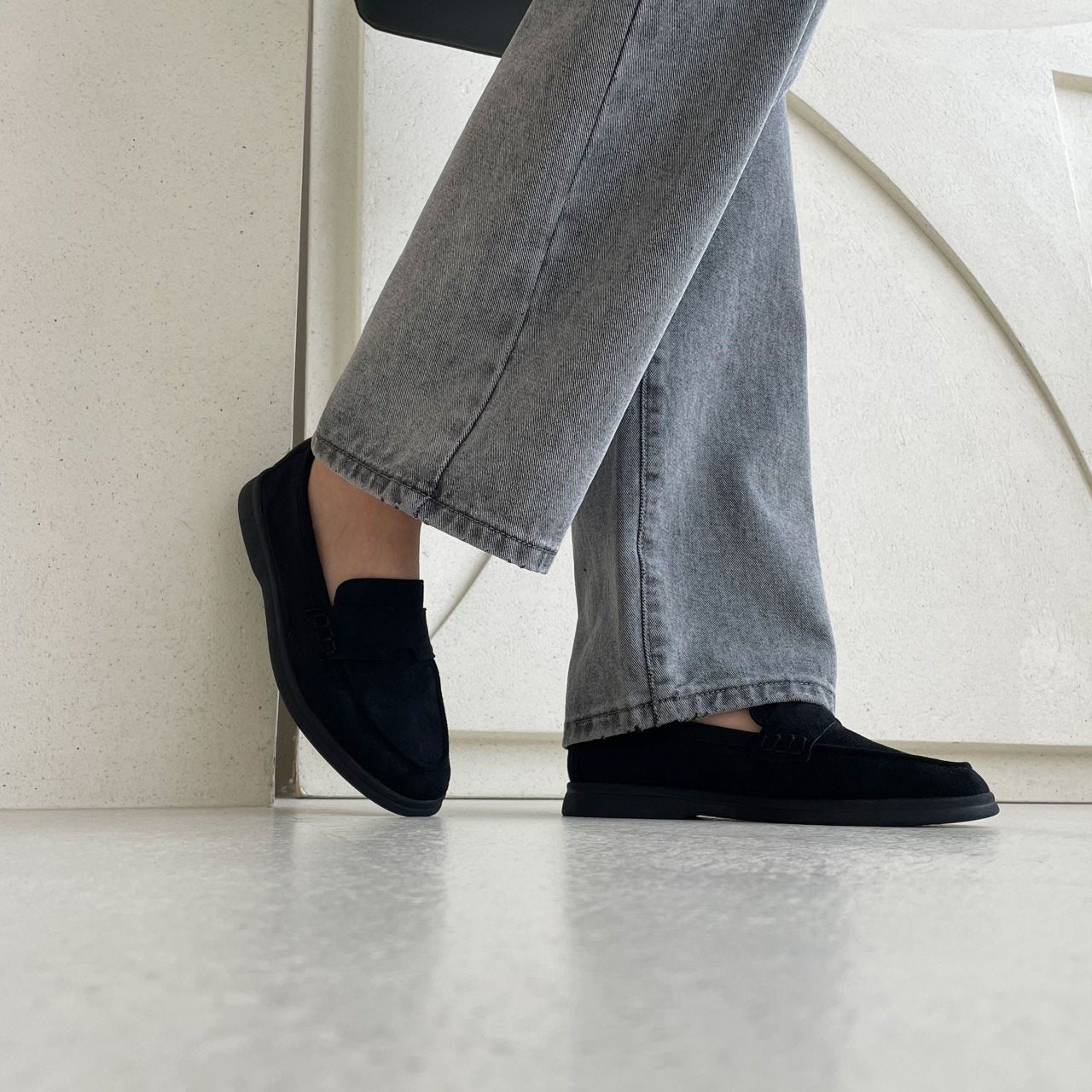 sol Daily suede loafers