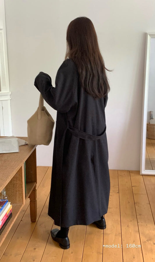 Willow double trench coat-2col