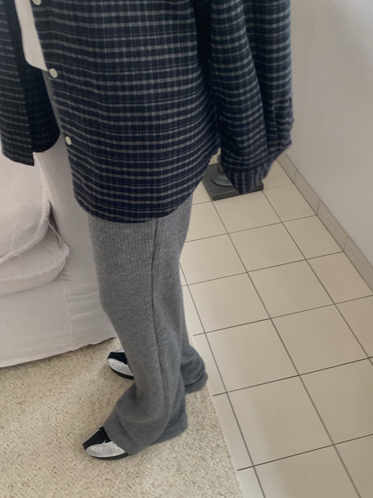 Tom rib pants-2col