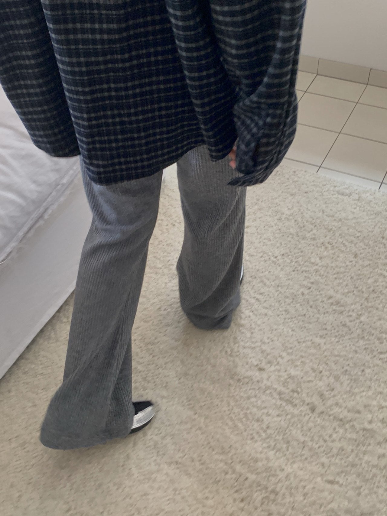 Tom rib pants-2col