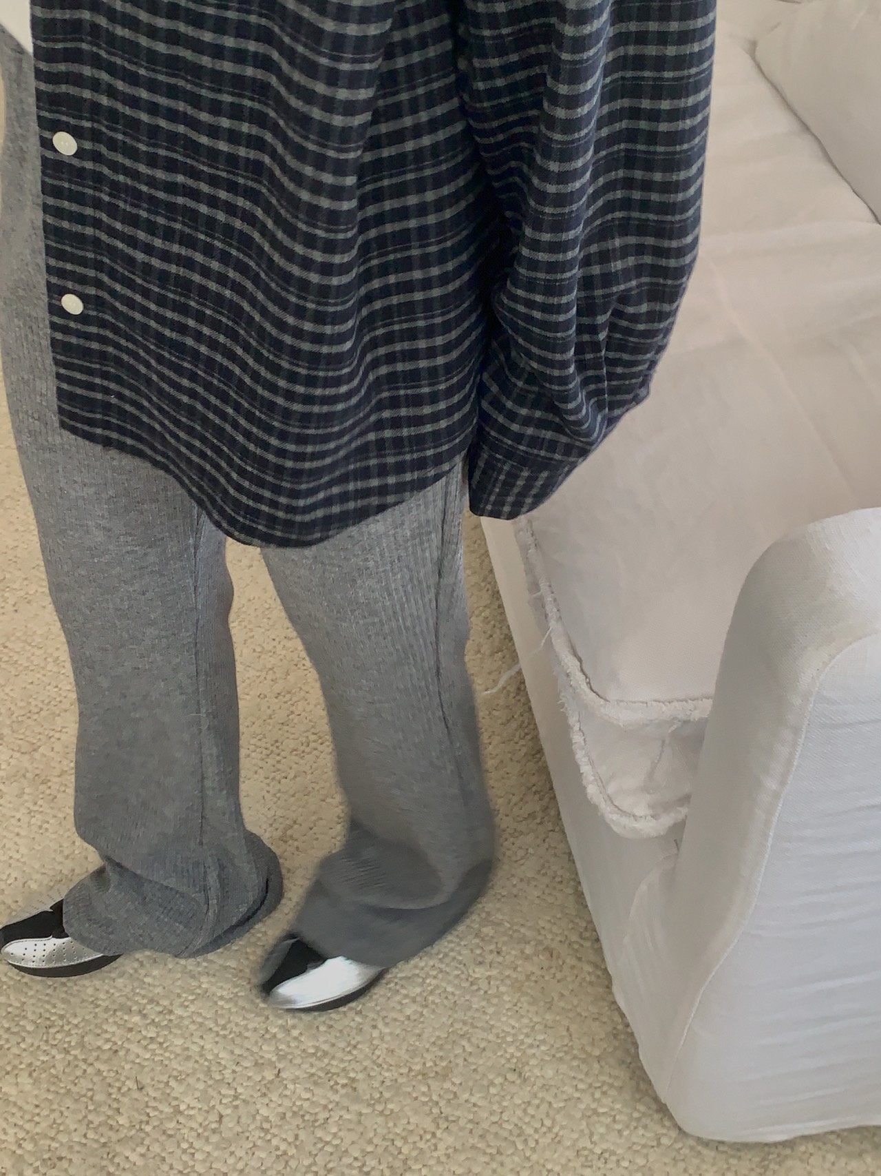 Tom rib pants-2col