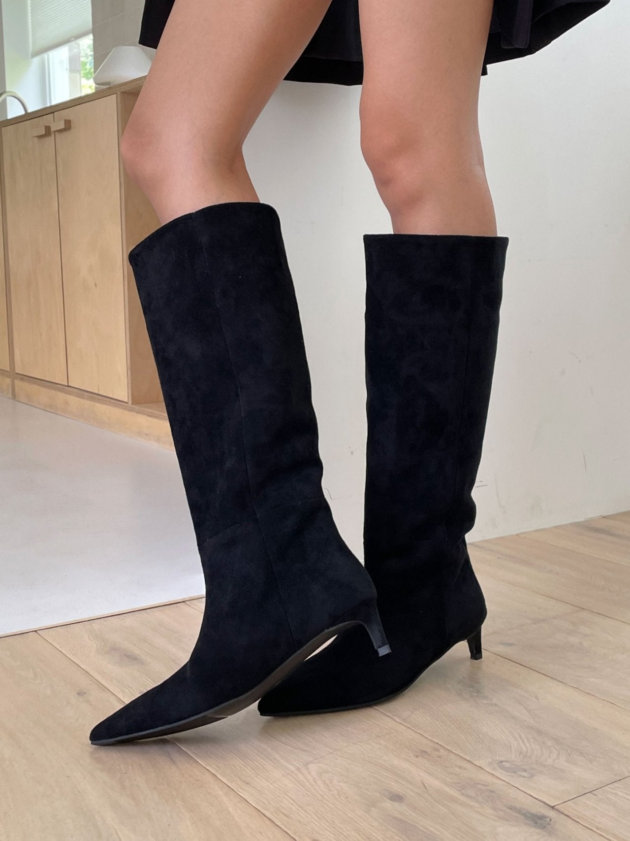 Stiletto Kittenhill Boots