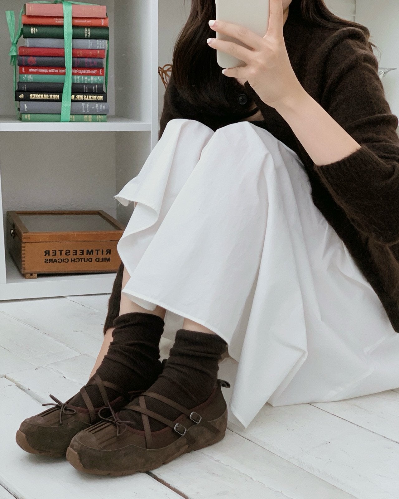 Fringe Ribbon Sneakers-3col