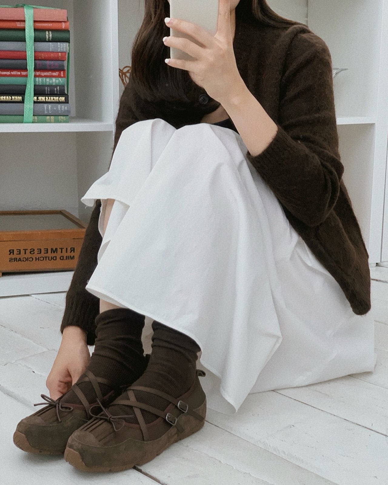 Fringe Ribbon Sneakers-3col