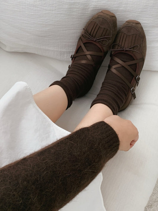 Fringe Ribbon Sneakers-3col