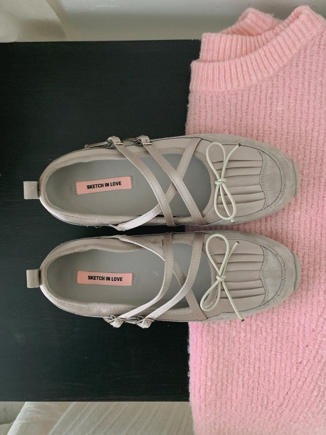 Fringe Ribbon Sneakers-3col