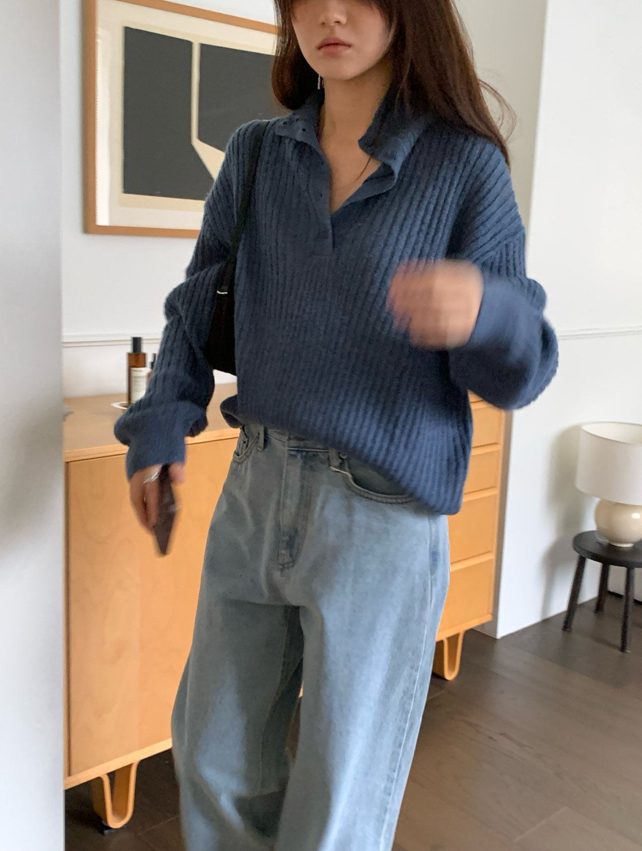 deondo alpaca rib knit-3col