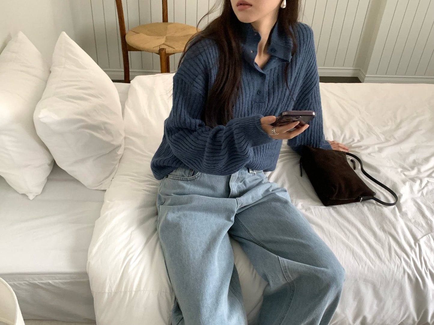 deondo alpaca rib knit-3col