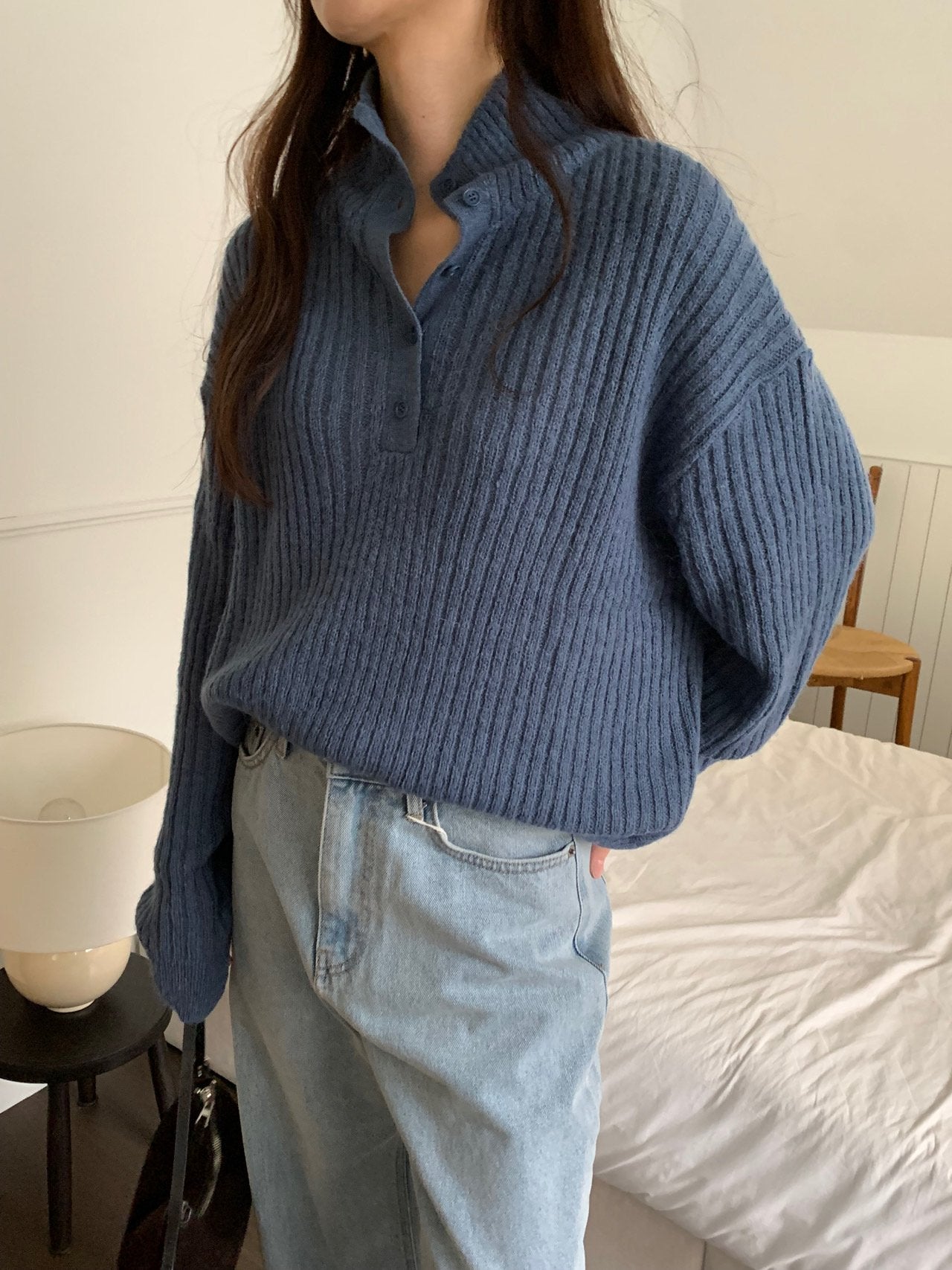 deondo alpaca rib knit-3col