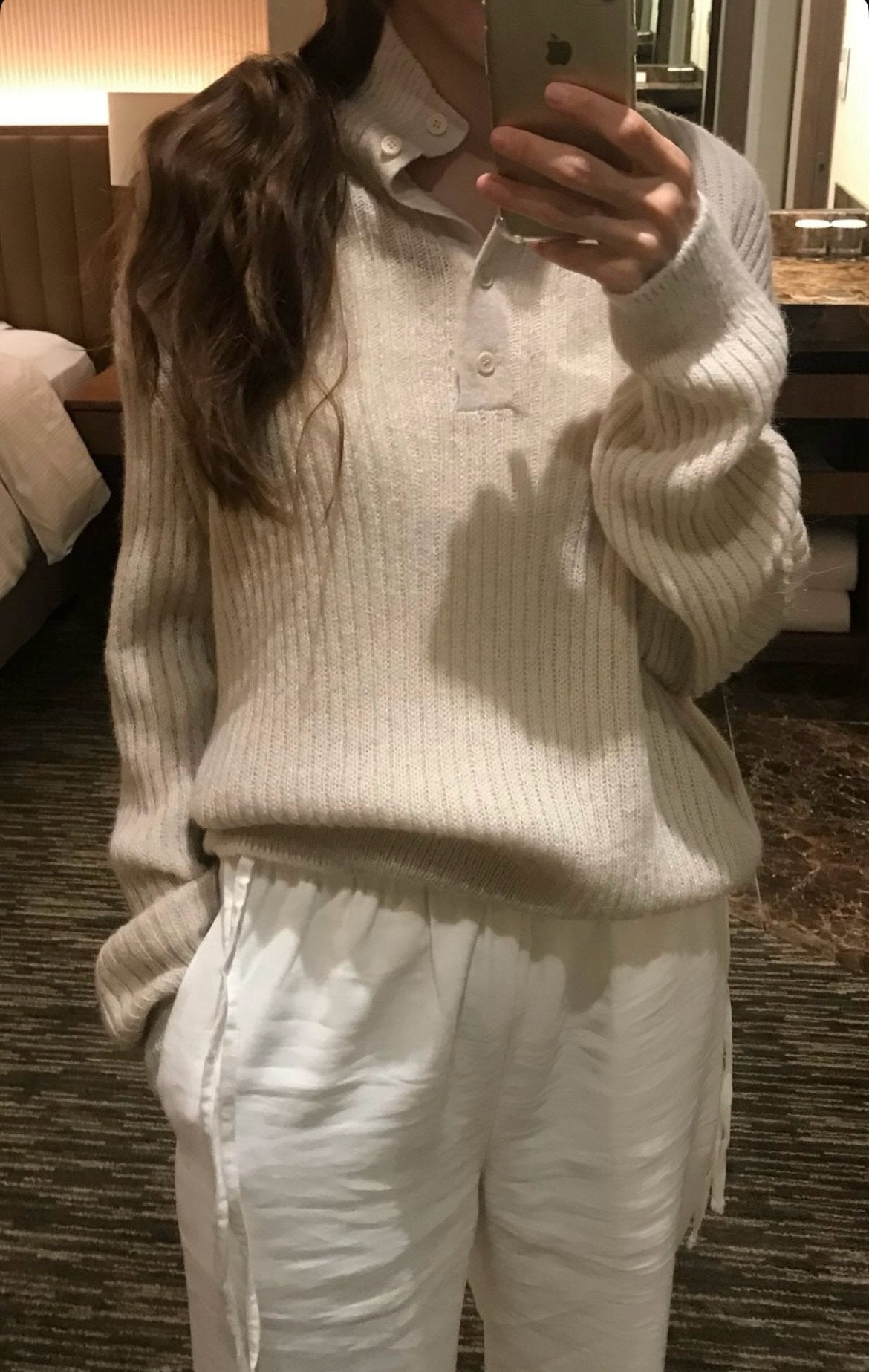 deondo alpaca rib knit-3col