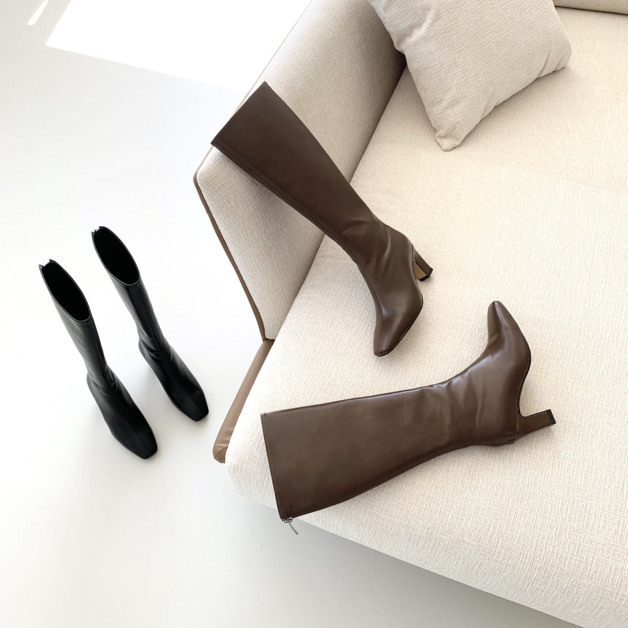 Basic Simple 7 cm Long Boots