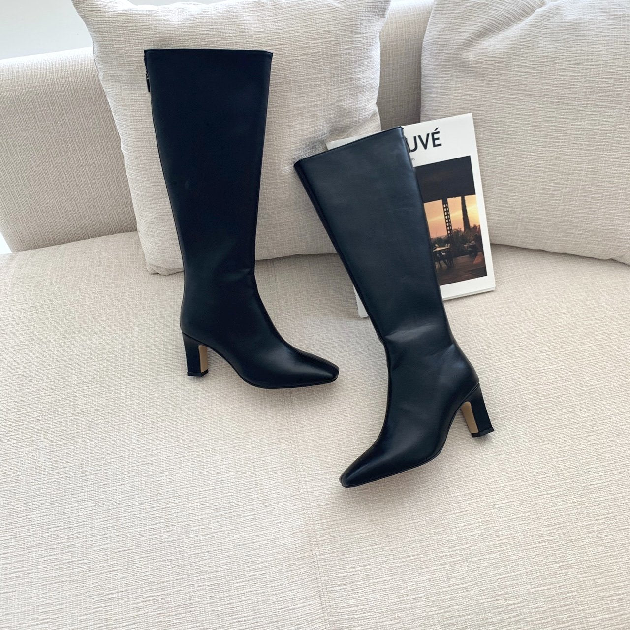 Basic Simple 7 cm Long Boots