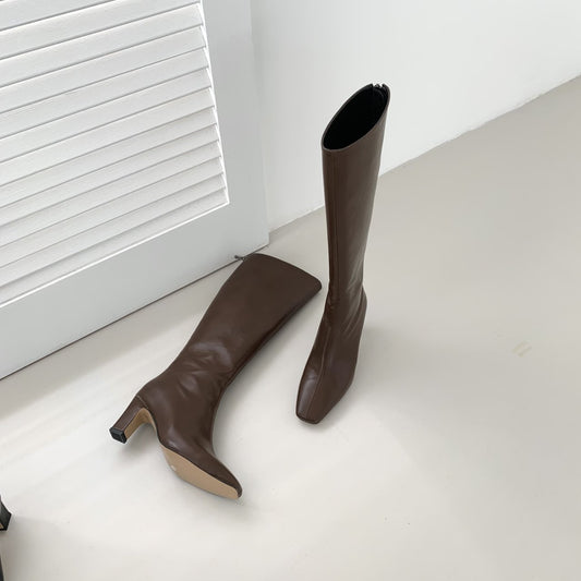 Basic Simple 7 cm Long Boots