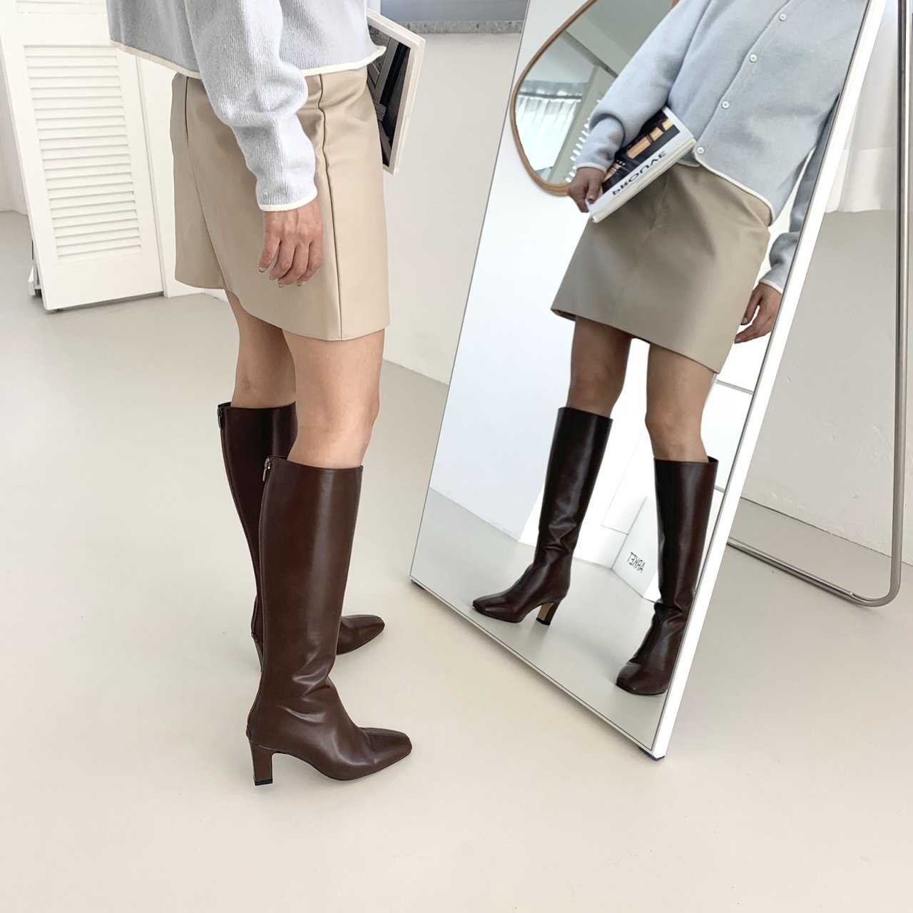 Basic Simple 7 cm Long Boots