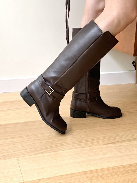 Belt 4 cm Long Boots