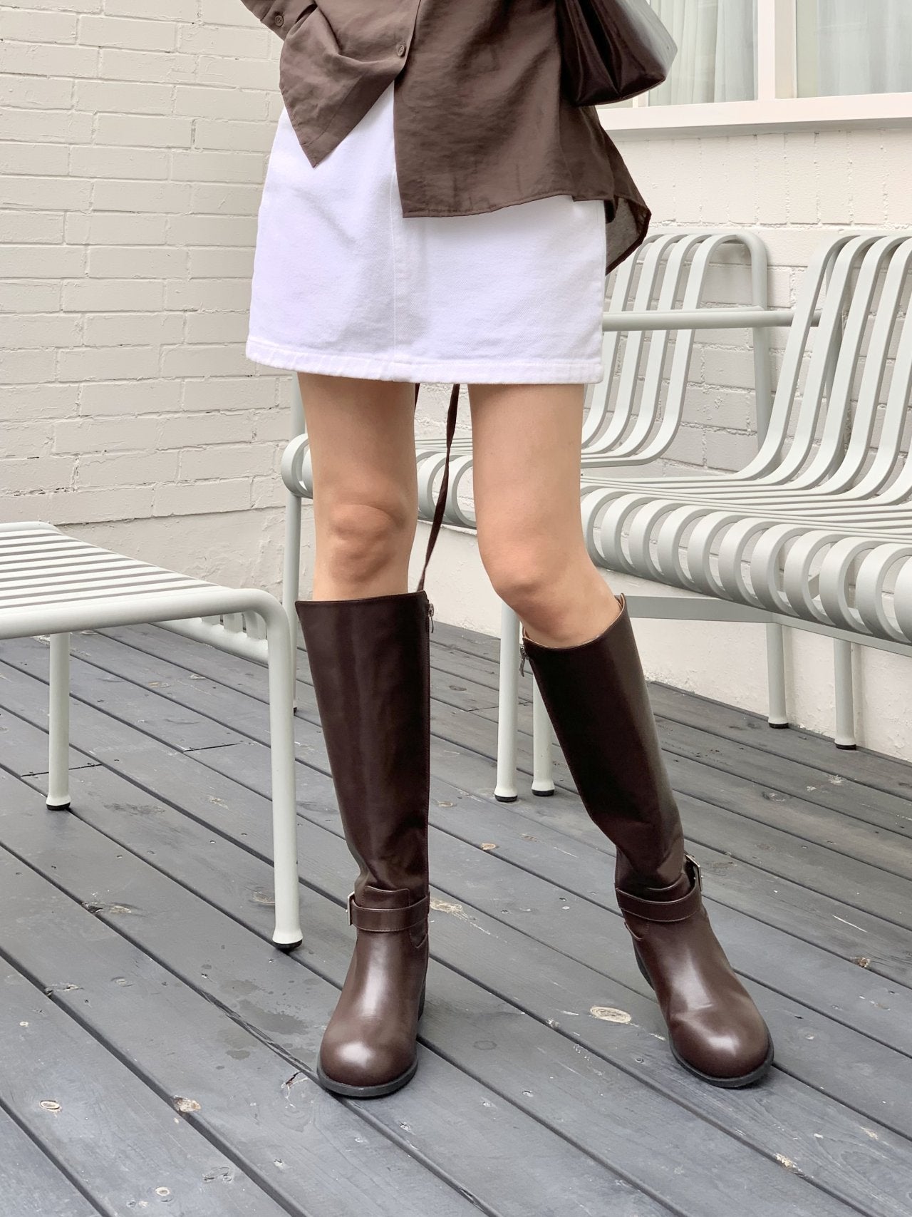 Belt 4 cm Long Boots