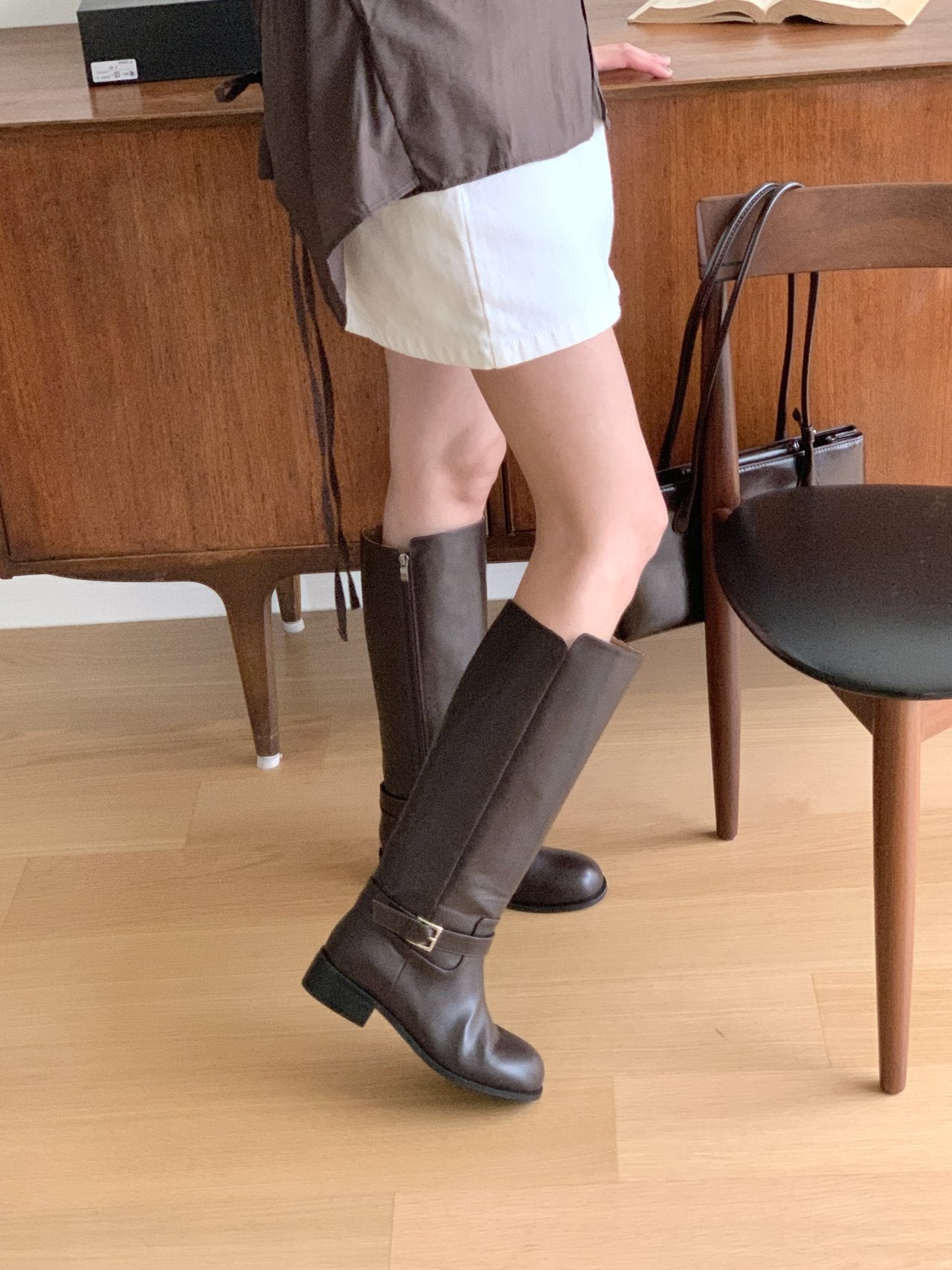 Belt 4 cm Long Boots