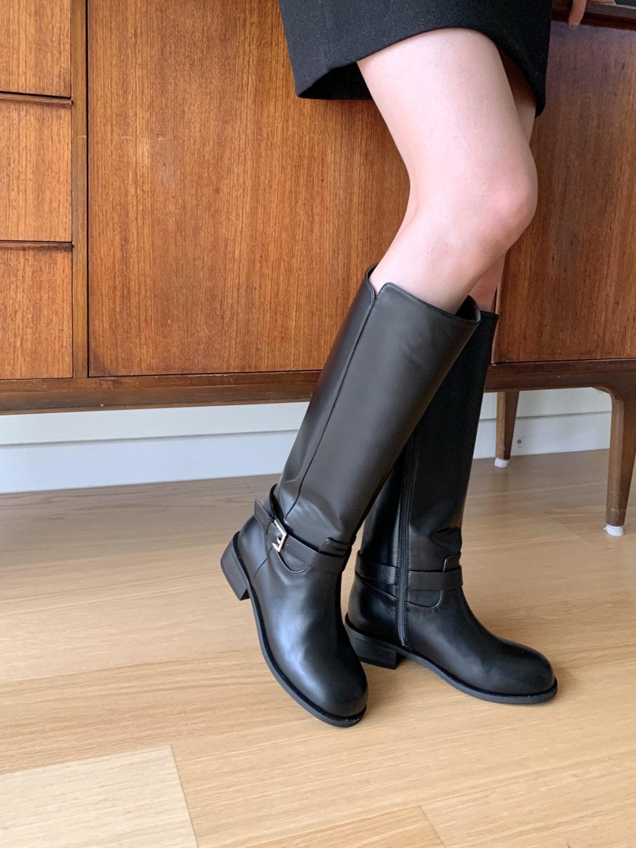 Belt 4 cm Long Boots