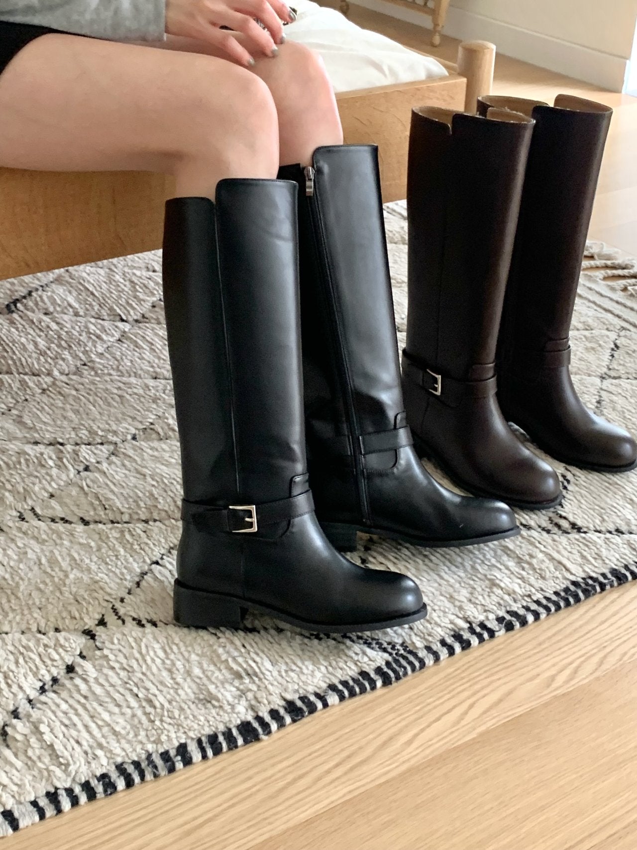 Belt 4 cm Long Boots