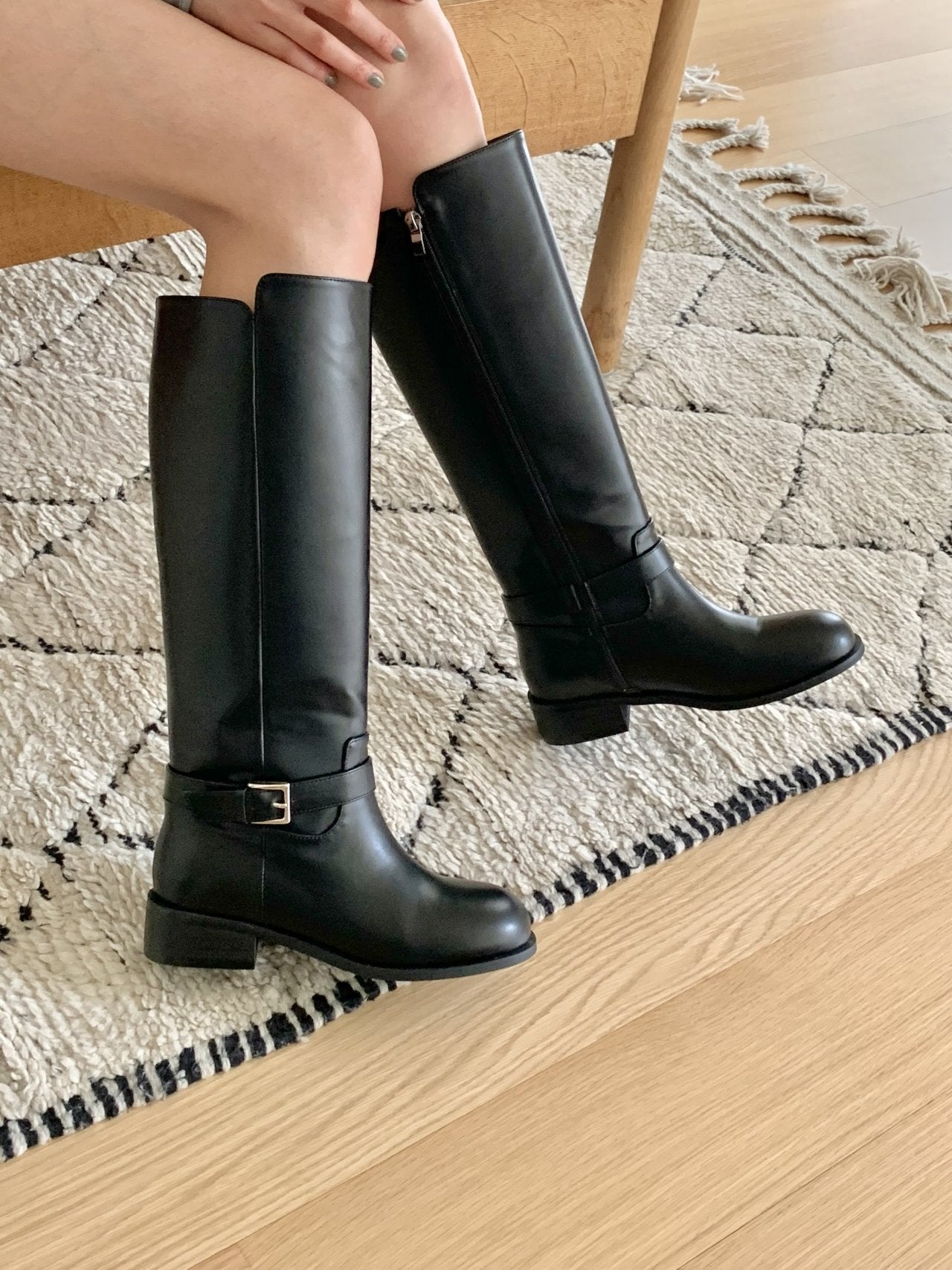 Belt 4 cm Long Boots