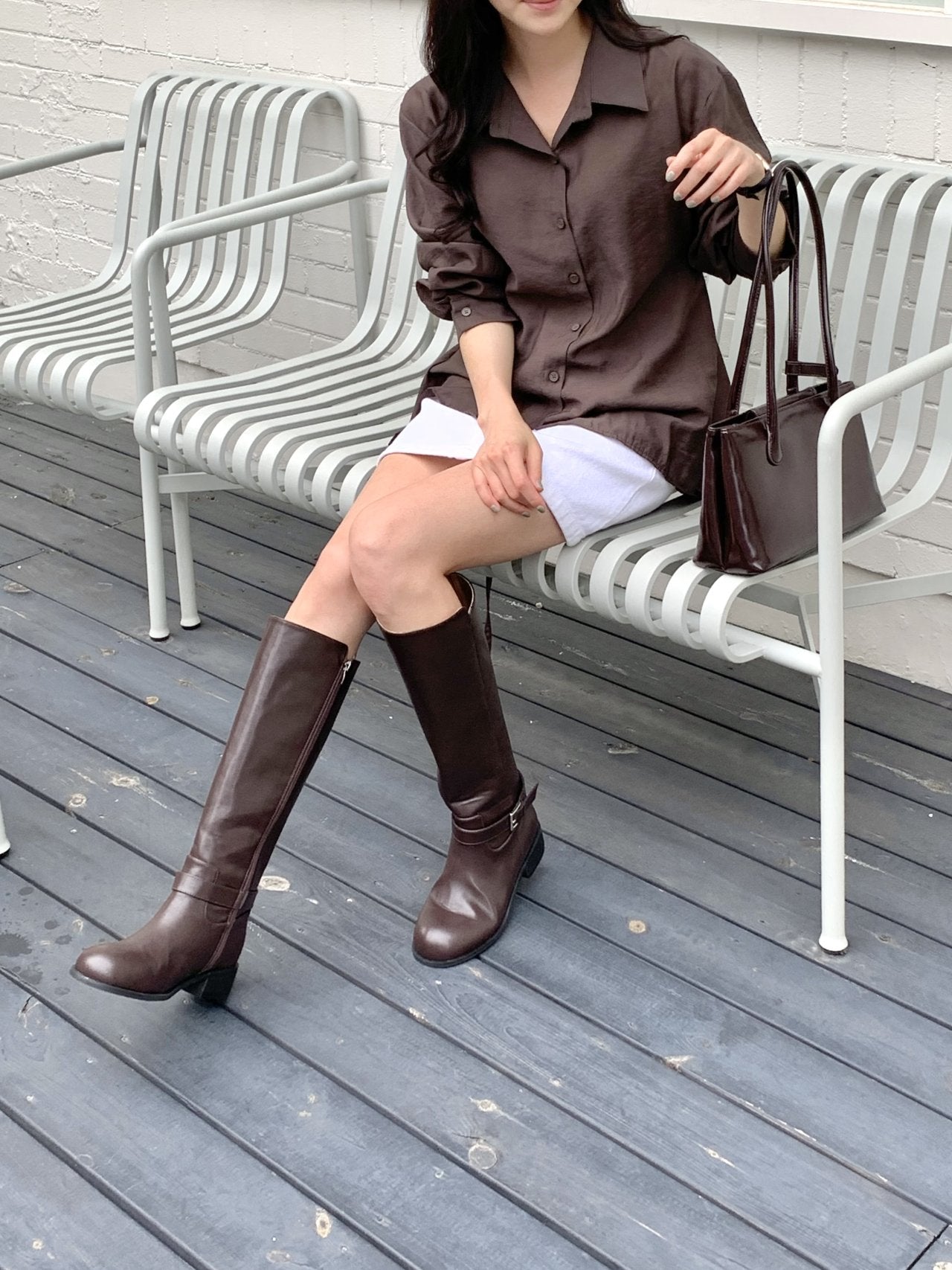 Belt 4 cm Long Boots