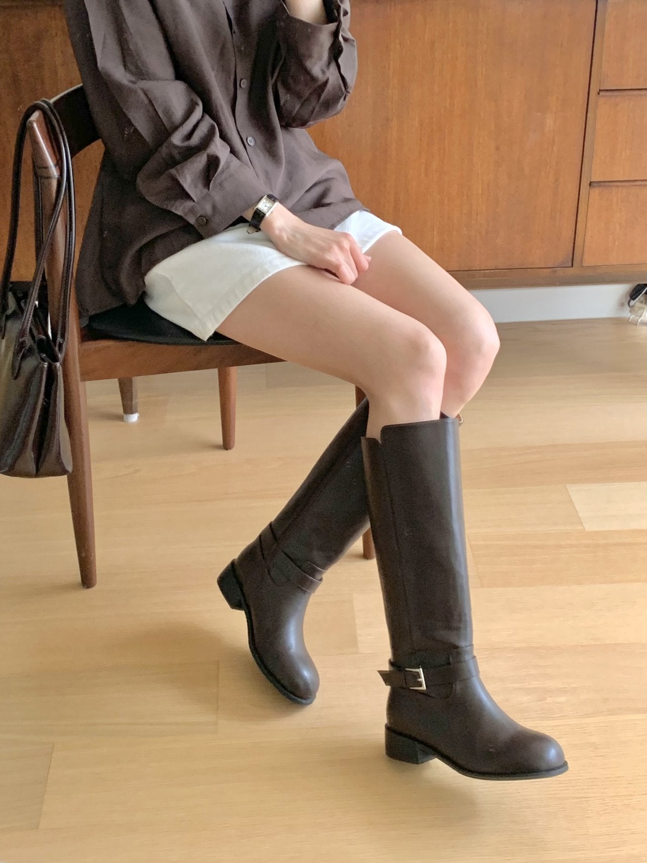 Belt 4 cm Long Boots