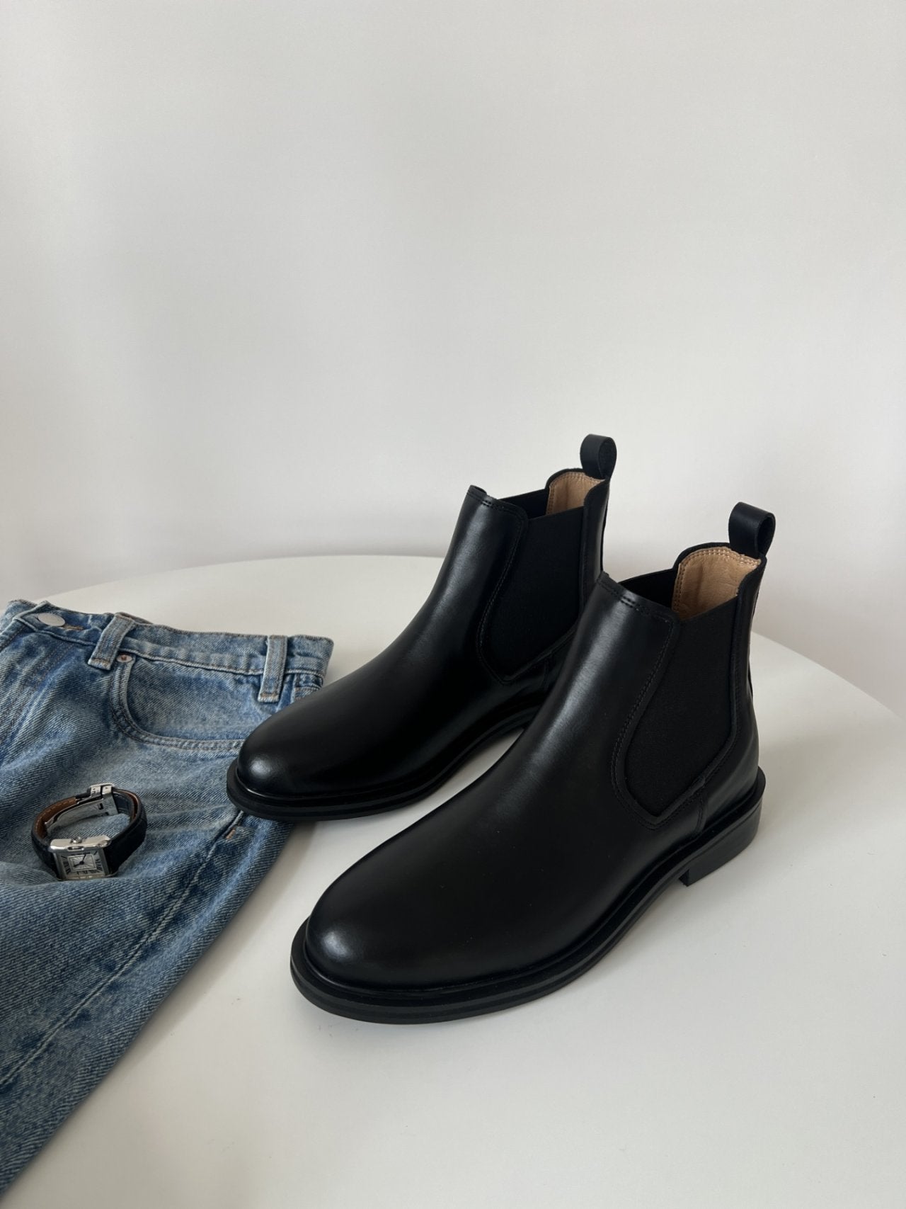 Simple Chelsea boots