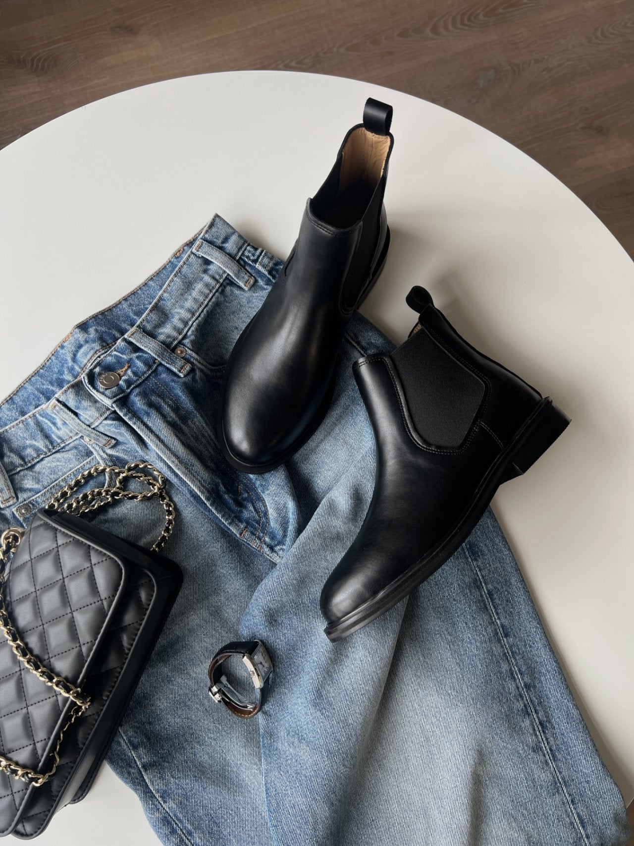 Simple Chelsea boots